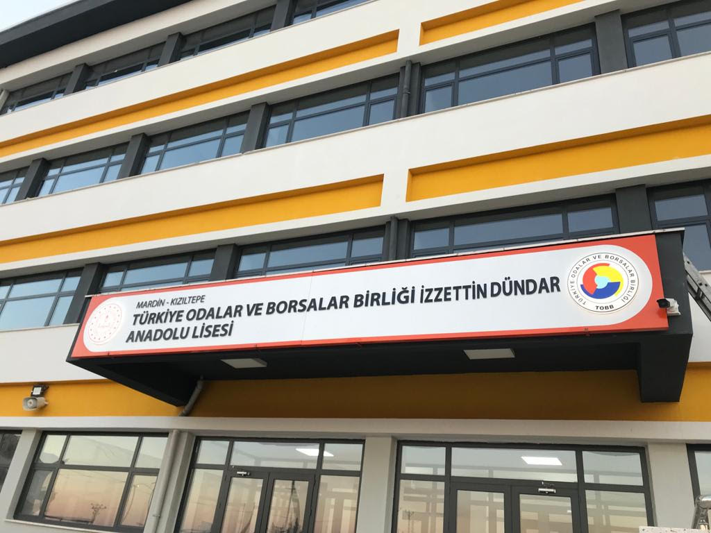 An appreciation message from Kzltepe Chamber of Commerce and Industry