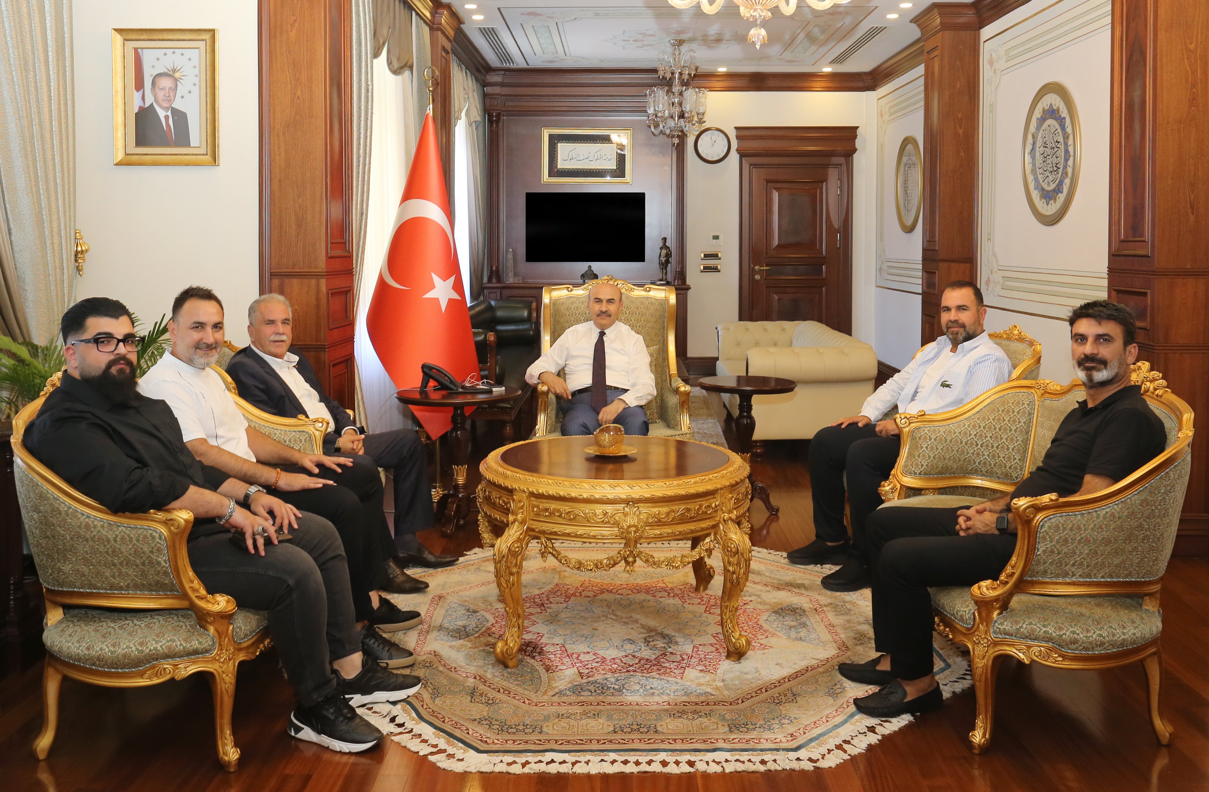 Visiting Bursa  governor dear Mahmut DEMRTA from our chamber.